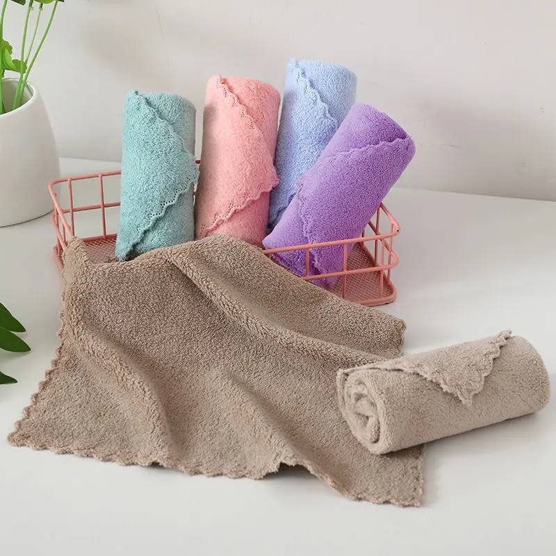 Handuk kecil 5pcs 30*30 sapu tangan katun jepang kasa handuk lembut sapu tangan polos bagus Fancy-