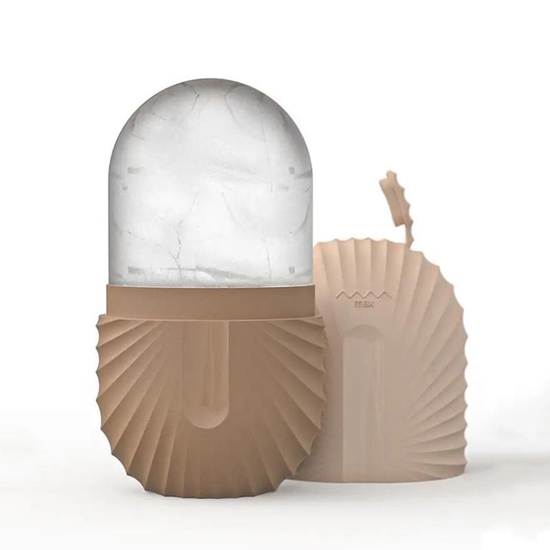 Silicone Ice Roller Massage Ice Cube cây lăn massage mặt Portable khay làm đá chăm sóc da mặt