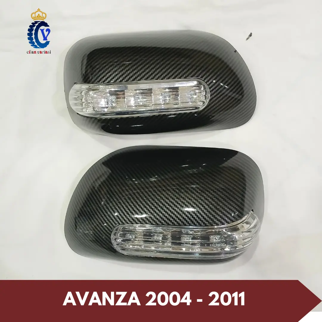 Cover Spion Mobil Avanza VVTI 2005 - 2011 Carbon