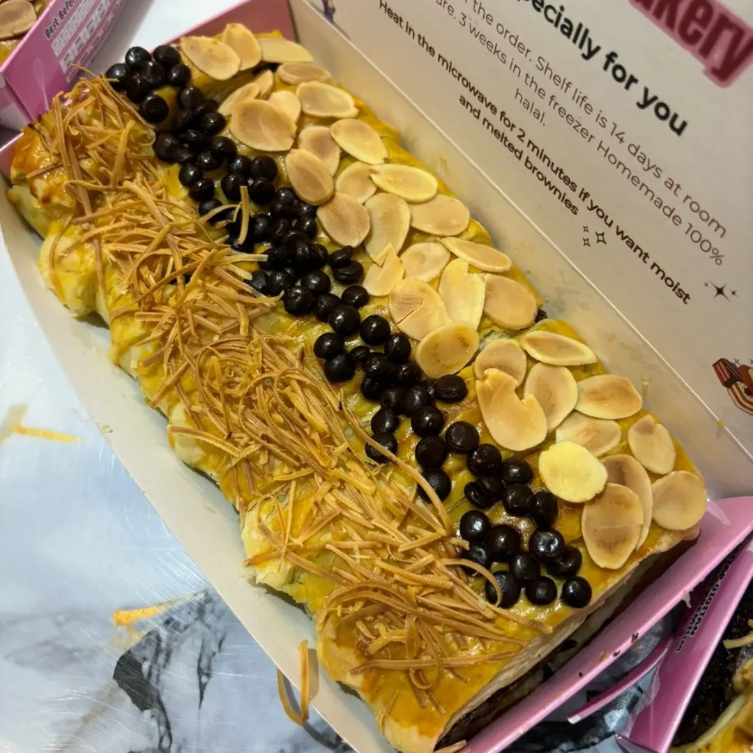 {beli1gratis1} pastry brownies Baked Off Bakery Brownies Fudgy size 20x12x5