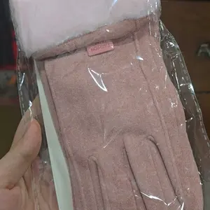 [ Racun Lingerie ] Gloves Sarung Tangan Wanita Anti Kedinginan Winter Finger Glass Touch Screen Suede, Inner Fleece Import WINTER GLOVE