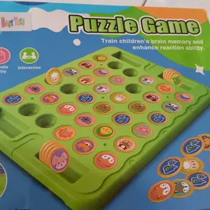 TokoYoyo Mainan Puzzle Anak Edukasi Papan Game Flip Chess Edukatif Sensorik Motorik Keluarga Toys Permainan Plastik Board