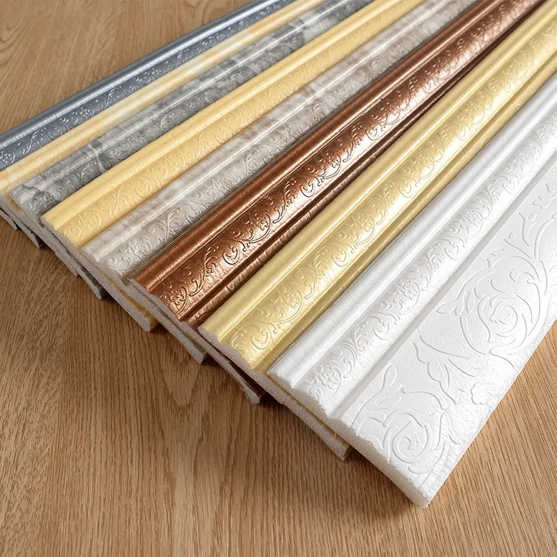 Wallpaper List 3D Foam Dinding Wall Border List Foam Stiker Dekorasi