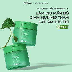 Toner Pad Diếp Cá Himalya Làm Dịu Mẩn Đỏ, Giảm Mụn Mờ Thâm Efilow 180g (100 miếng)