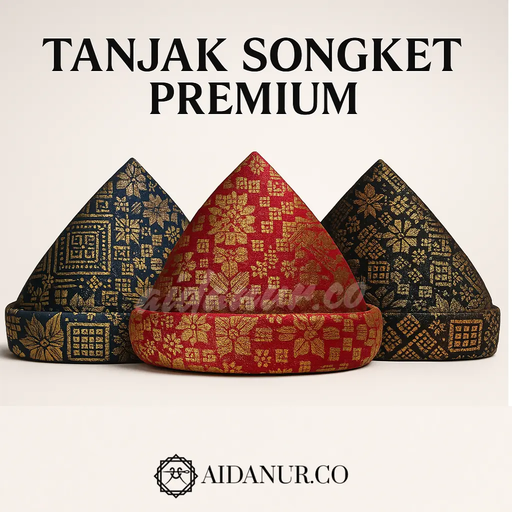 AIDANUR- tanjak songket/tanjak palembang/tanjak songket melayu