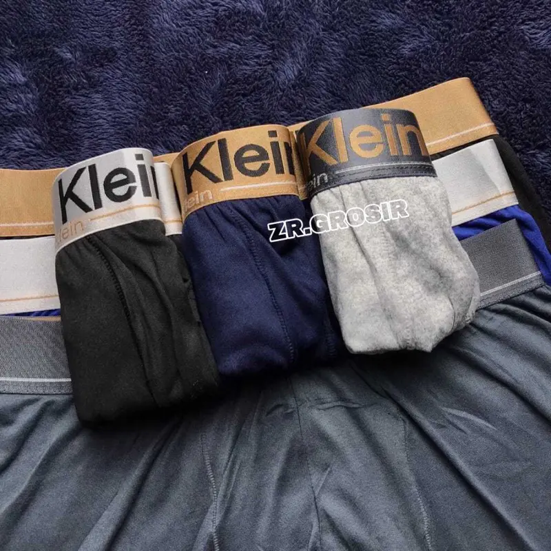 [1 Box Isi 6Pcs ] Celana Pendek Pria - Celana Pendek Boxer Pria Dewasa - Celana Dalam Boxer Pria