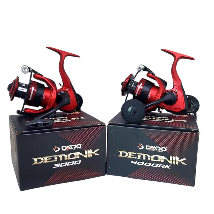 Gambar Reel Pancing Daido Demonik Power Handle Terbaru Uk 1000-6000 dengan 6+1BB dan Ratio 5.2:1 Free Drag Knob - 2000 dari Bandar Pancing Online Kota Tangerang Tokopedia