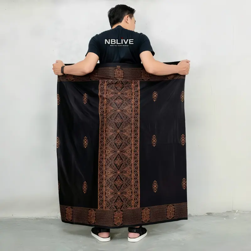 Sarung Batik Sarang Tawon Rayon Super Dewasa Goyor 0
