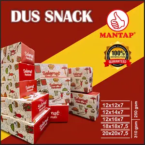 25pc Kardus Box Nasi Catering 18x18 20x20 / Dus Box Besek Kotak Nasi 18 x 18 20 x 20 Rice Box
