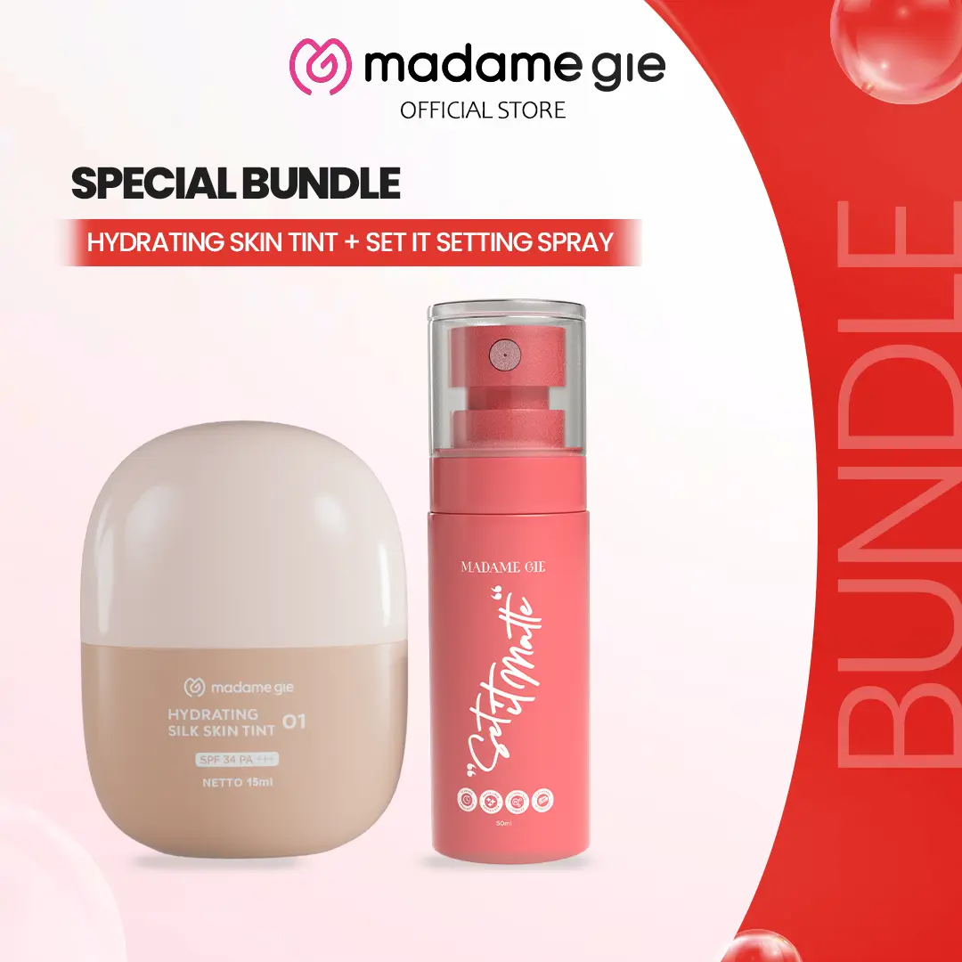[BUNDLE] Madame Gie Hydrating Skin Tint & Set It Setting Spray