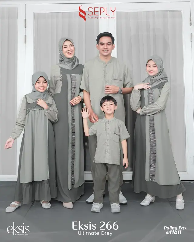 Sarimbit Eksis 266 Ultimate Grey by Seply New Arrival