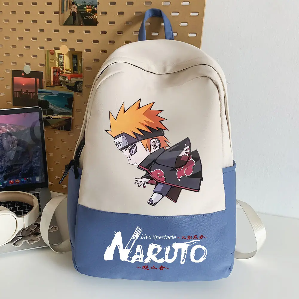 Cặp Sách Lớp Naruto Uchiha Kakashi Cho Bé Gái Và Bé Trai, Cặp Sách Học Sinh Tiểu Học Và Trung Học, Túi Du Lịch Mùa Xuân Nhật Bản