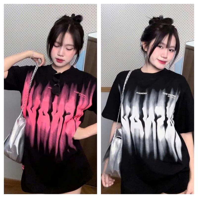 MỚI Áo Thun Nam Nữ VASNAVA Áo Phông Unisex From Rộng Top Cổ Tròn Women