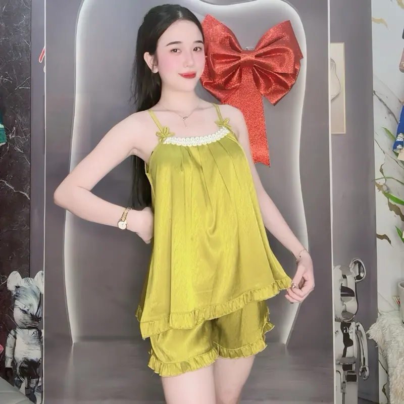 2 dây (40-75KG)GẤM XƯỚC ÁNH KIM, MỀM MỊN , PHỐI REN VÀ BÈO CƯNG CHO NỮ! | BigBuy360 - bigbuy360.vn