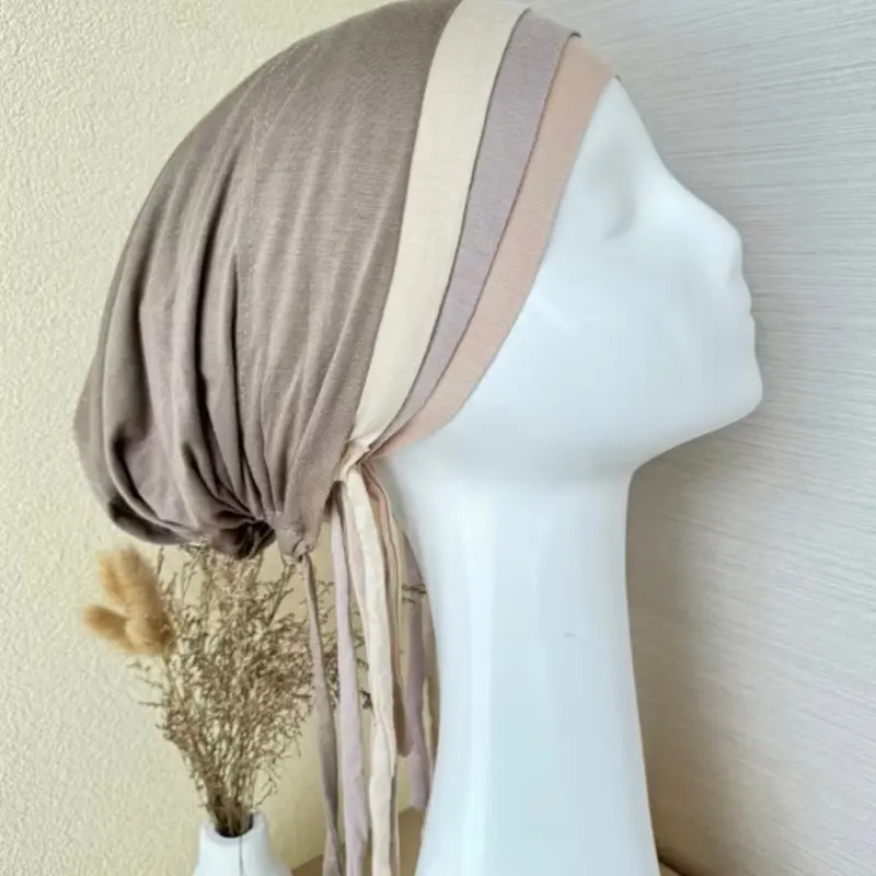 RF Basic-Ciput Tali Kaos Rayon Premium Wanita - Bahan Rayon Lembut & Halus, Tali Adjustable, Nyaman untuk Hijabers, Warna Cantik Beragam Kerudung