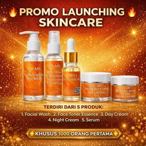 [HARGA 150.000] 1 SET SKINCARE UNTUK MENGHILANGKAN FLEK HITAM DAN MENCERAHKAN KULIT ISI 5 PRODUK SUDAH LENGKAP