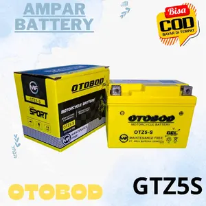 Aki Motor Beat FI Vario 110 Scoopy Blade GTZ5S MF ACCU KERING