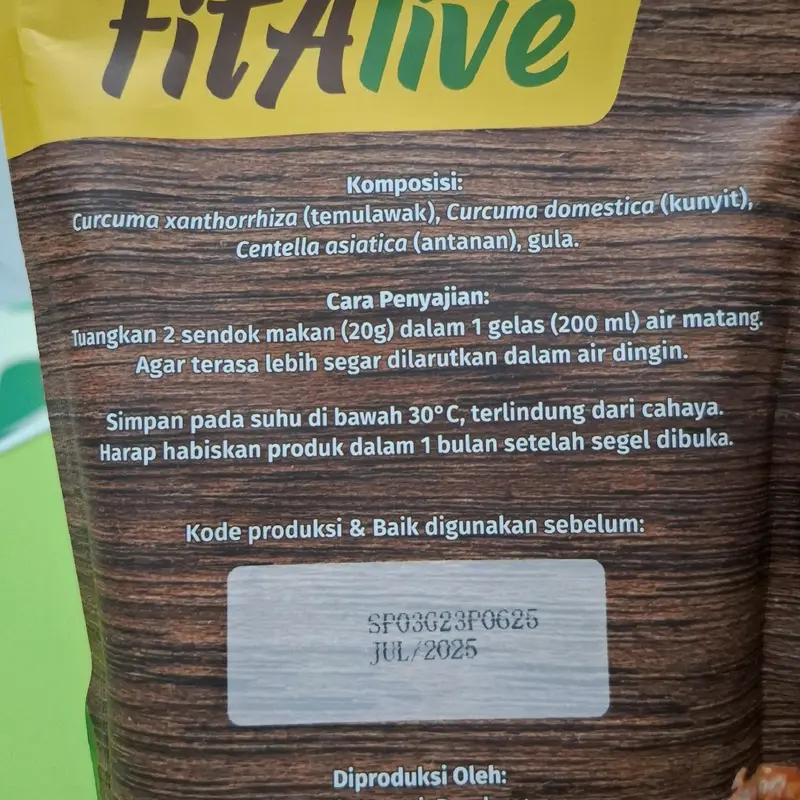 fitaLive minuman kesehatan 2