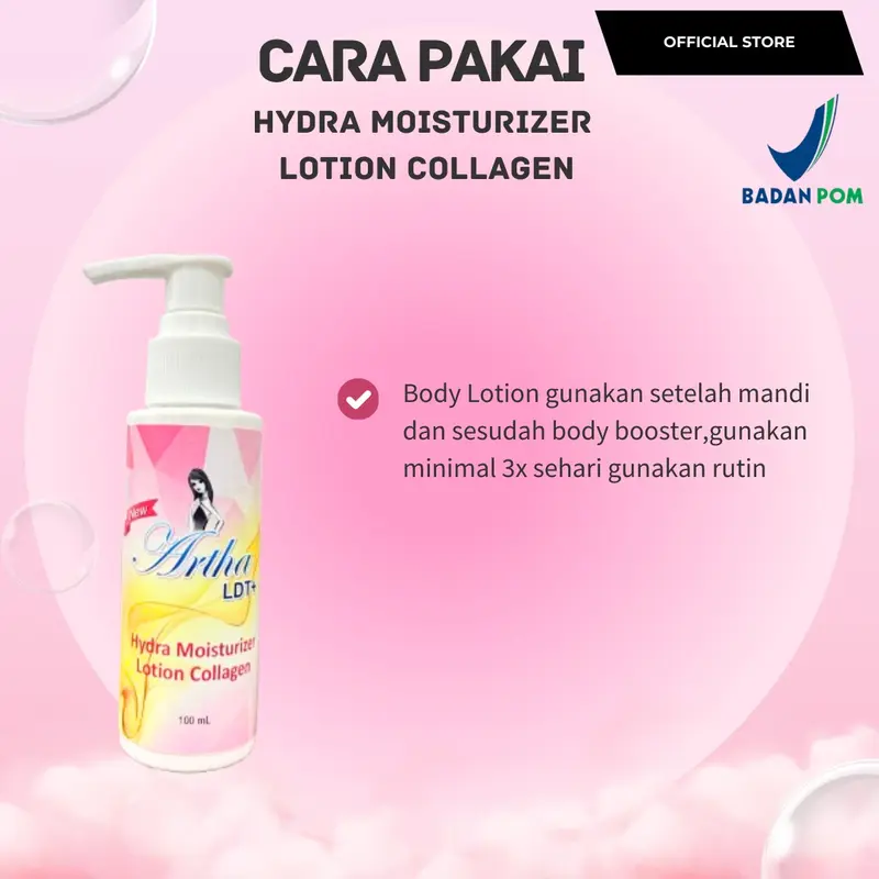 SPECIAL PROMO ARTHA LDT- LIGHTENING BODY LOTION 100ml BUY 1 GET 1 [Handbody Mencerahkan] 4