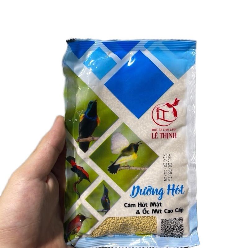 Lê Thịnh - Cám chim hút mật Lê Thịnh & Ốc mít cao cấp - Dưỡng Hót cho chim ăn uống tốt hơn