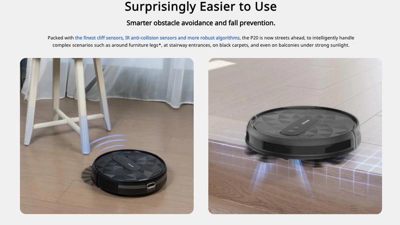 Product Introduction of AiRROBO P20 Robot Vacuum Cleaner 2800Pa Strong Suctions - Best for Pet Hair 39