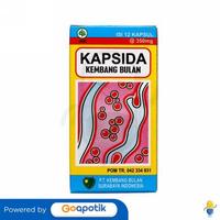 Gambar KAPSIDA BERSIH DARAH KEMBANG BULAN BOX 12 KAPSUL dari Apotek Kita Sehat Banjarmasin by GoApotik Kota Banjarmasin 2 Tokopedia