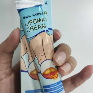 Lipoma Cream - Krim Penghilang Lipoma Alami & Aman 20g - Cairan Pembersih Gumpalan Lemak Tubuh untuk Leher Bahu Punggung