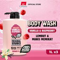 Gambar Original Source Body Wash Vanilla & Raspberry 1 Liter X3 pcs – Raspberry & Vanilla Sabun Mandi Cair Wangi Manis, Segar & Menceriakan dari CussonsID Kota Administrasi Jakarta Barat 1 Tokopedia