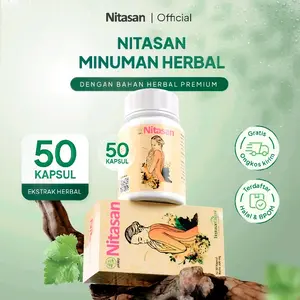 Nitasan Lebih Hemat Paket 50 Kapsule | Tanpa Efek Samping BPOM