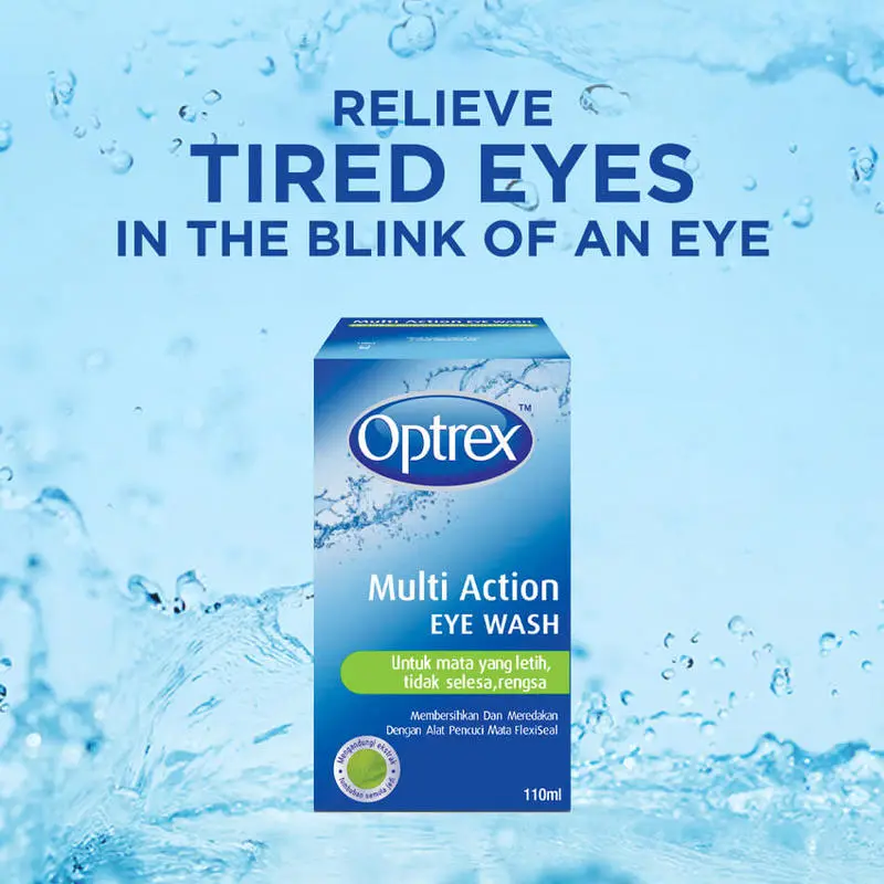 Bundle Deals!!!!OPTREX MULTI ACTION EYE WASH 110ML