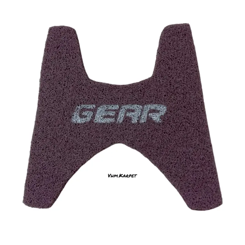 Karpet motor pijakan kaki lantai motor  bordes alas kaki motor ymh gear 4