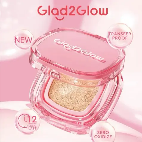 Glad2glow Perfect Cover Cushion - Cushion glad2glow | BPOM