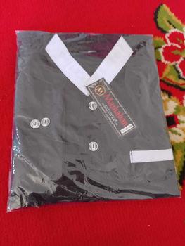 Product Review of Baju koko anak Laki Laki Setelan usia 4-12 Tahun Hitam Muslim Kain Katun Panjang Kancing Celana from o** w**o 0