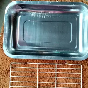 Cooling Rak / Peniris Makanan / Pendingin Kue / Wadah Lauk Dan Sayur Stainless