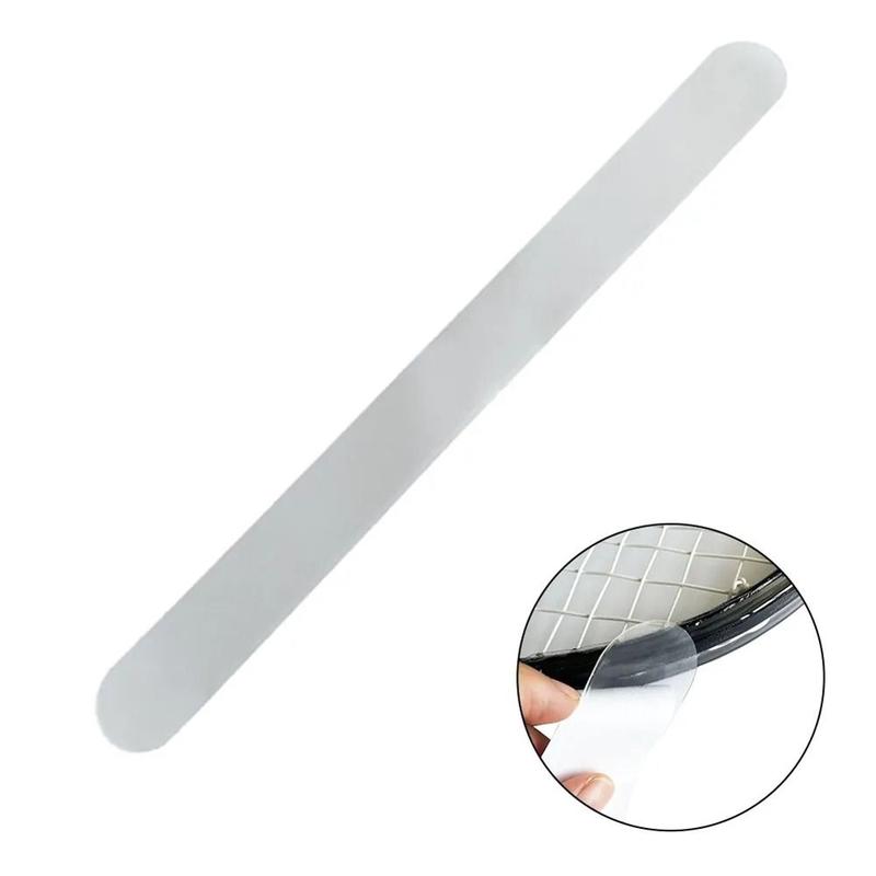 White Racket Frame Protector Racket Frame Belt Transparent Racket Head Sticker Scratch Prevent ...