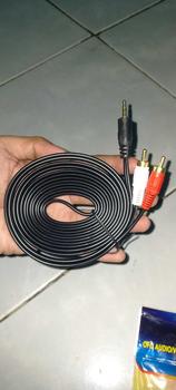Product Review of Kabel Jack Audio To 2 Rca Gold Plated 1.5 Meter / 3 Meter / 5 Meter Kabel 1 -2 Audio 3.5mm to Rca from I**2 0