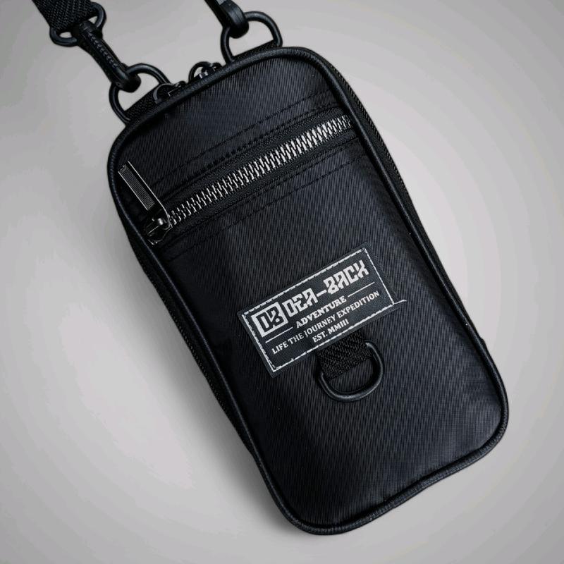 Tas Hp Complicated | Waist Bag Pria Bahu | Tas Selempang Pria Tempat Hp ON Card | Tas Hp Model Kalung 1