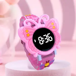 Jam Tangan Anak Karakter Kuromi Labubu Melody Display Digital Terbaru Perpaduan Imut dan Modern