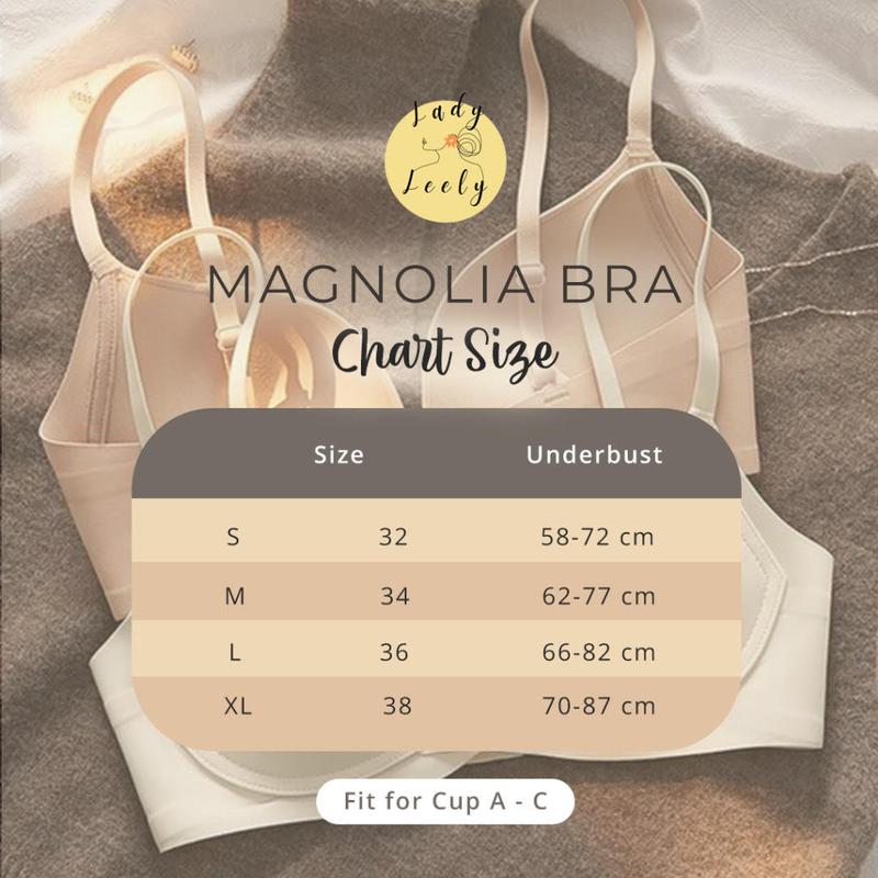Product Introduction of [MAGNOLIA] BRA SEAMLESS SEAMLESS BRA DAILY BRA BRA TANPA KAWAT Lembut Nyaman Tipis Bh Wanita 0