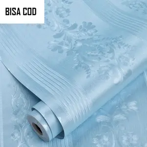 Wallpaper Stiker Dinding Motif Embossed Terlaris Elegant Mewah Premium Pvc Wallsticker Dekorasi Rumah Kertas