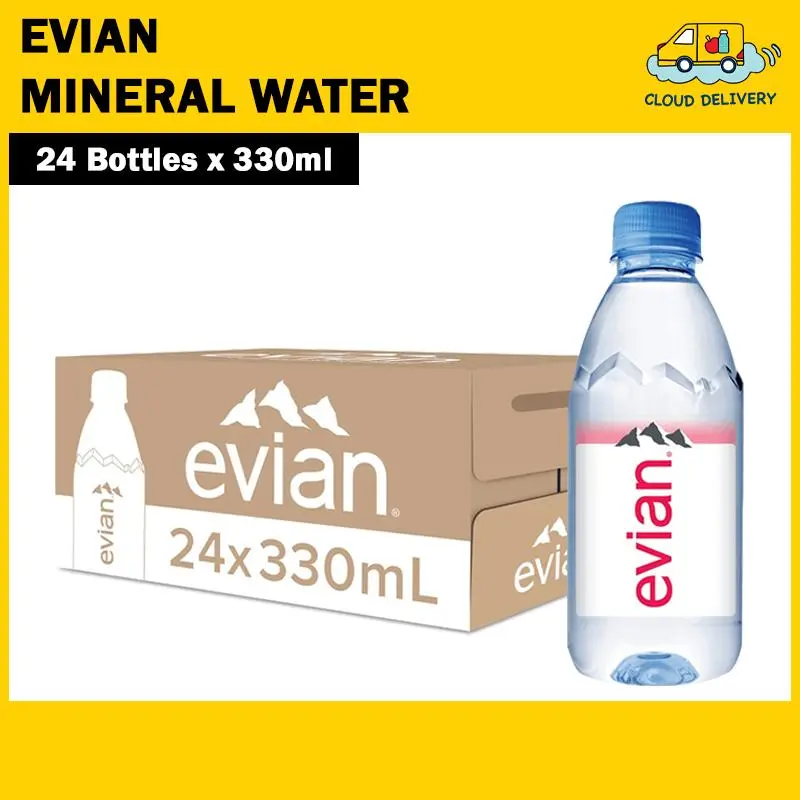 Evian Mineral Water (24 x 330ml)