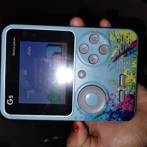 Gameboy Retro 500 dalam 1 Permainan Mini Portabel SUPRIME Seri Merah Konsol Permainan 1 PEMAIN / 2 PEMAIN
