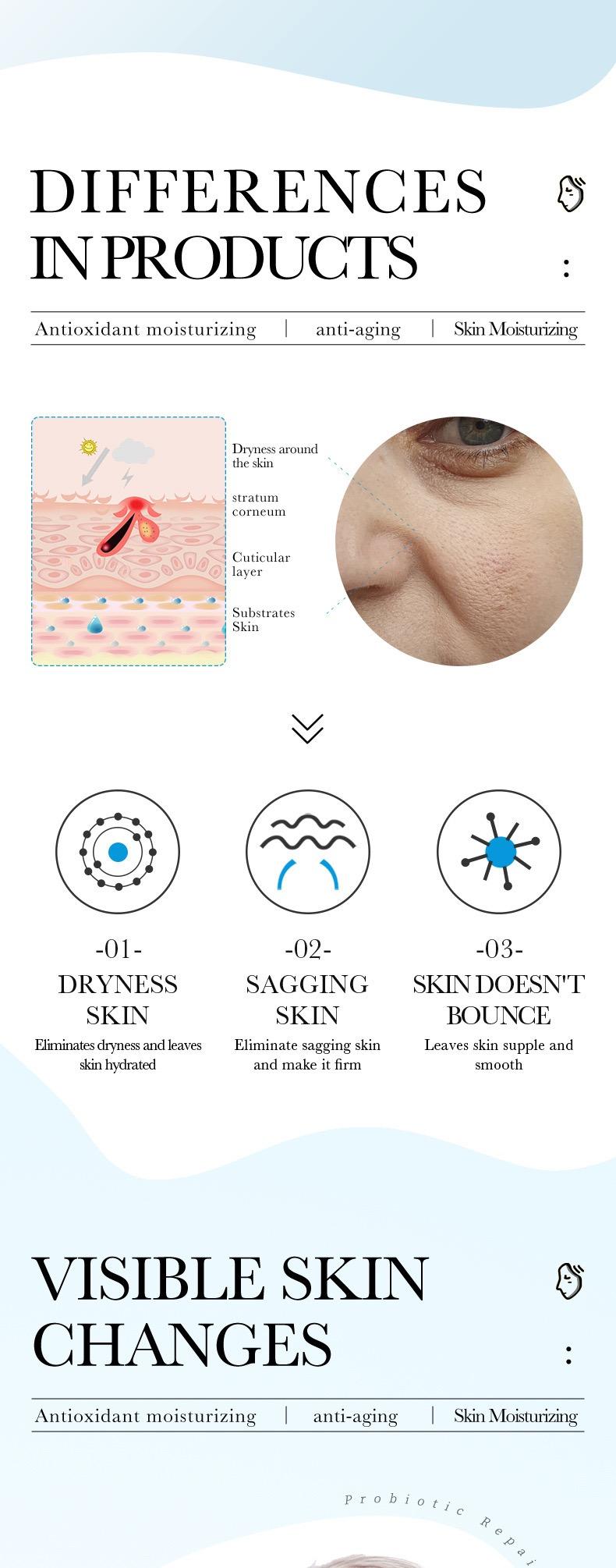 Product Introduction of SADOER Organic Face Mask, Hydrating, Moisturizing, Brightening, Soothing, Cruelty-Free 18