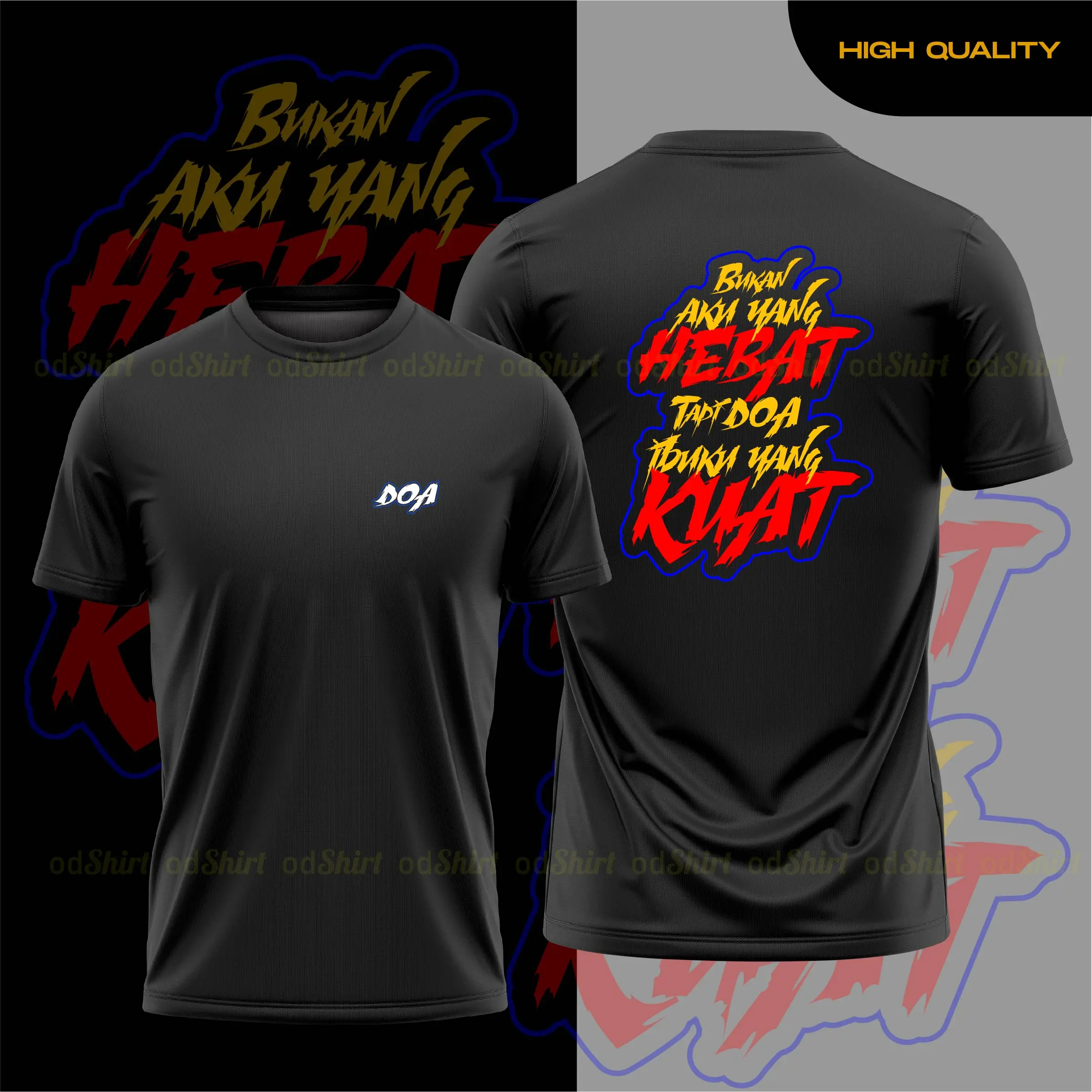 DOA BARU HEBAT IBUKU YANG KUAT MICROFIBER BAJU