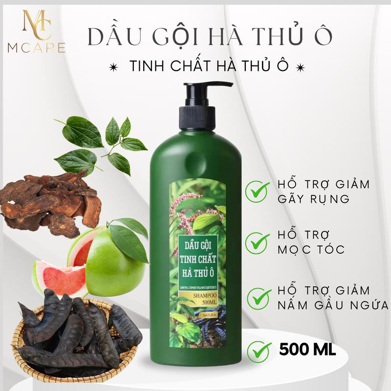 Dầu Gội Thảo Mộc Hà Thủ Ô – Dưỡng Tóc & Giảm Gãy Rụng 500ml