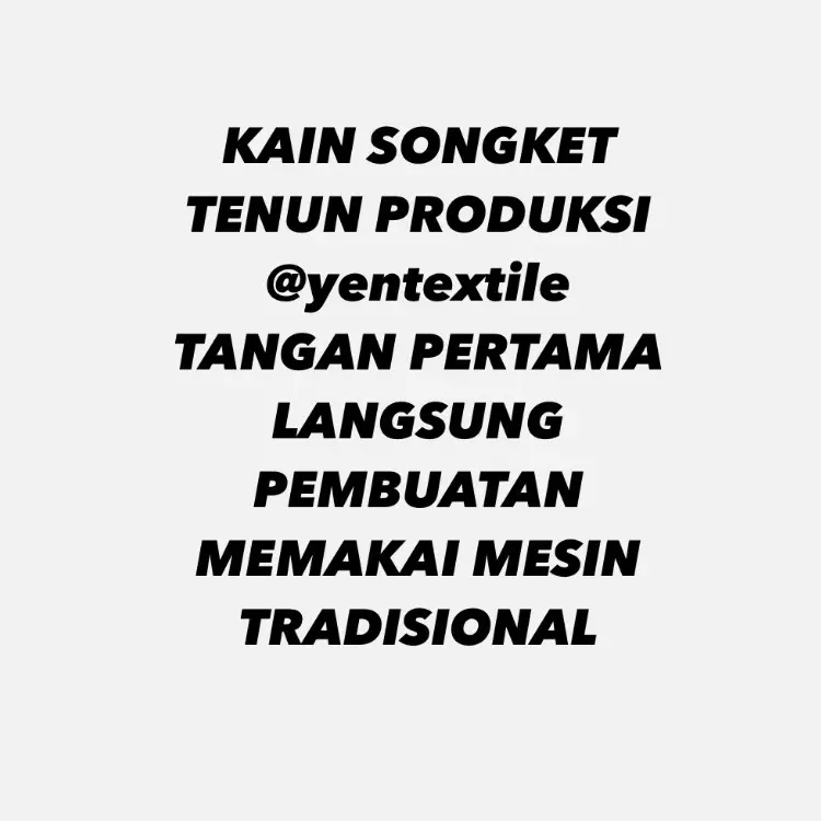 KAIN SONGKET MOTIF RANG-RANG SET SLENDANG Selendang Sarung 2