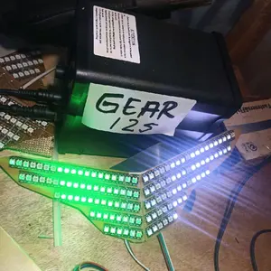 stoplam RGB  MIO GEAR Rstoplam runing smart rgb pro 210 mode,  rem kedip ssein runing setting aplikasi LED LAMP