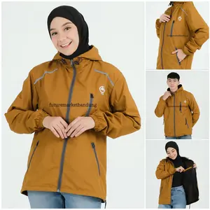 JAKET GUNUNG DAN TOURING  MOTORAN TERBARU ANTI ANGIN PRIA WANITA UNISEX TEBAL PARASUT ORIGINAL FCF BANDUNG TYPE DENALI ELBRUS SIZE M L XL XXL CASUAL WATERPROOF