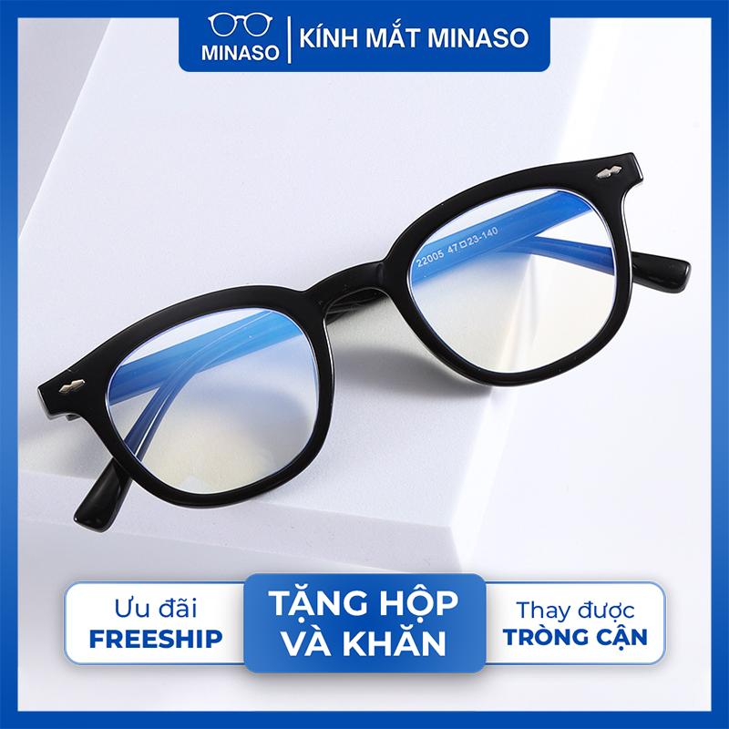 Gọng kính cận mắt kính không độ nam nữ thời trang phong cách Ulzzang thay được mắt kính cận cao cấp đẹp giá rẻ 103