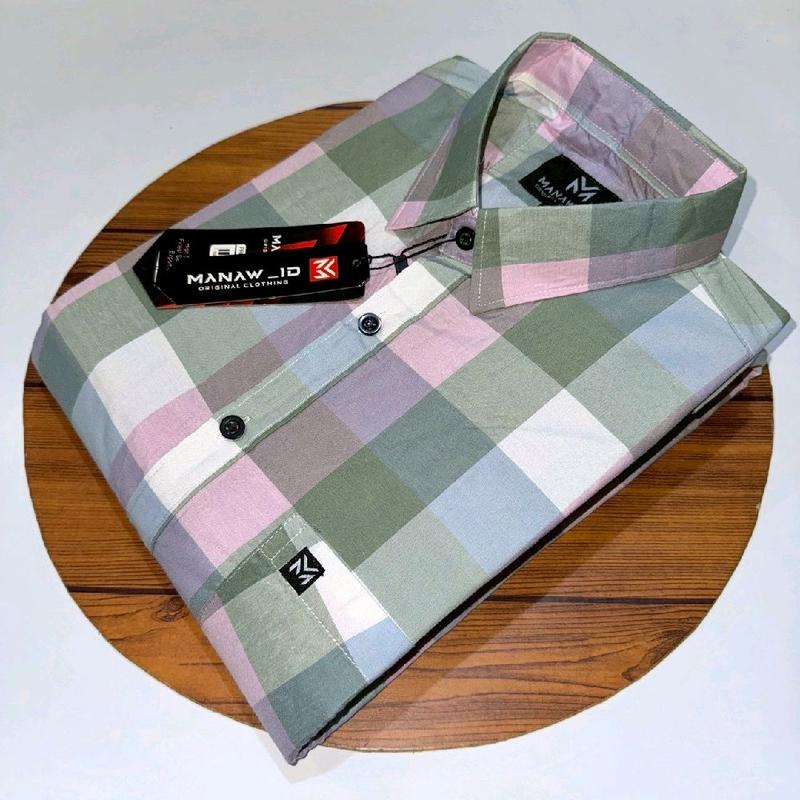 Kemeja Pria Yandet Tangan Pendek Model Terbaru Cowok Motif Kerja Dewasa Katun Distro Surfing Casual Baju - Santai, Panjang, Merah, Jeans, Slim, Hitam, Nyaman, Lembut, Formal, Biru Kotak Hem 7
